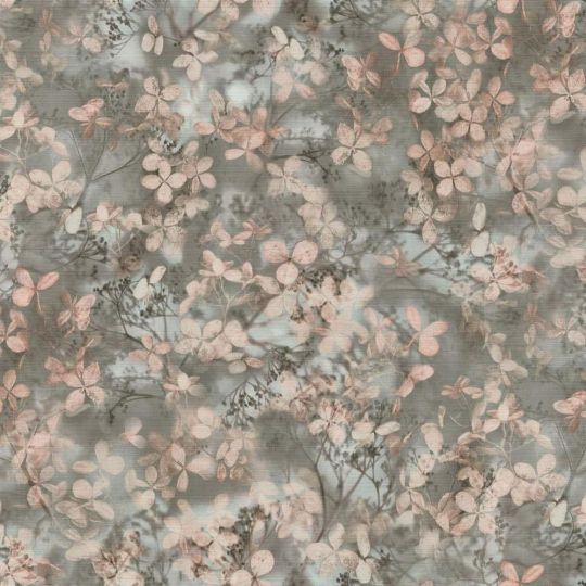 Шпалери Erismann Play of Light XL 12201-10 блакитно-бежевий квітковий шепіт