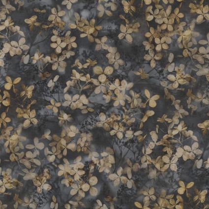 Шпалери Erismann Play of Light XL 12201-15 графітовий квітковий шепіт