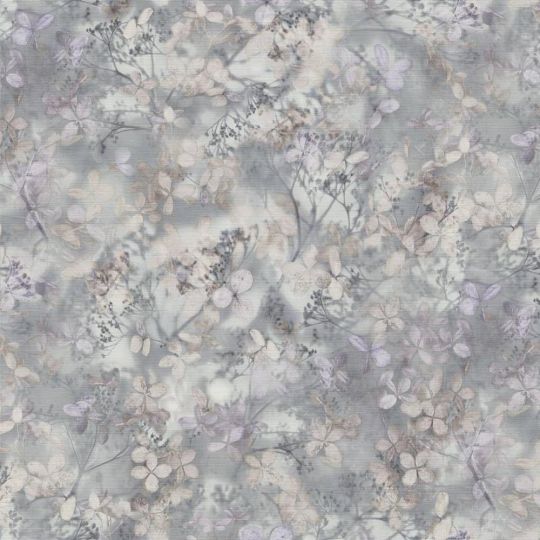 Шпалери Erismann Play of Light XL 12201-31 сіро-блакитний квітковий шепіт