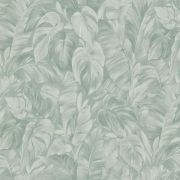 Шпалери Erismann Play of Light XL 12202-07 шепіт листя бірюзовий