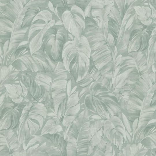 Шпалери Erismann Play of Light XL 12202-07 шепіт листя бірюзовий