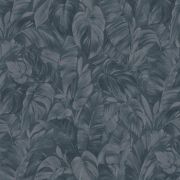 Шпалери Erismann Play of Light XL 12202-08 шепіт листя синій