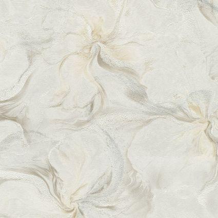 Шпалери Erismann Aurora 12244-38 шовкове цвітіння бежево-сіре