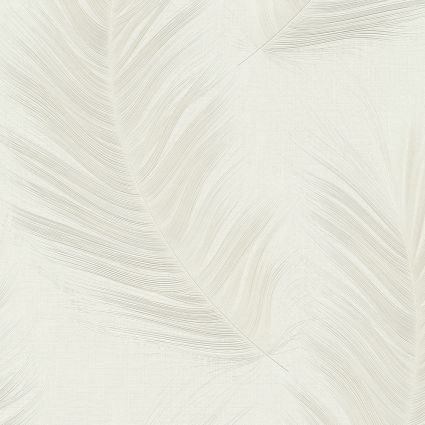Шпалери Erismann Aurora 12246-02 перо Фенікса бежево-біле