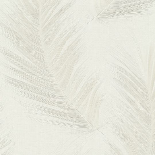 Шпалери Erismann Aurora 12246-02 перо Фенікса бежево-біле