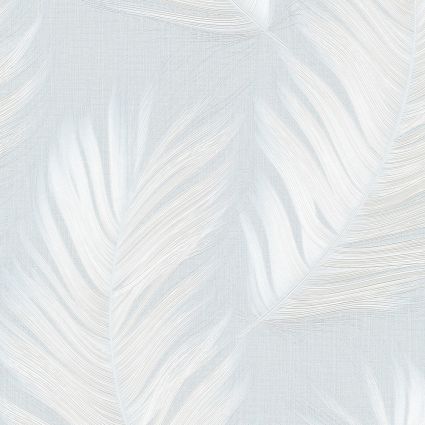 Шпалери Erismann Aurora 12246-43 перо Фенікса синьо-біле