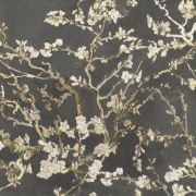 Шпалери BN International Van Gogh 17145BN квітучий мигдаль чорний