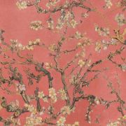 Шпалери BN International Van Gogh 17147BN квітучий мигдаль червоний