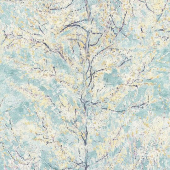 Обои BN International Van Gogh 17160 персиковое дерево голубое