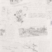 Обои BN International Van Gogh 17201 письма светло-серые