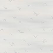 Шпалери AS Creation Cote d'Azur 35410-1 чайки фон біло-сірий 0,53 х 10,05 м