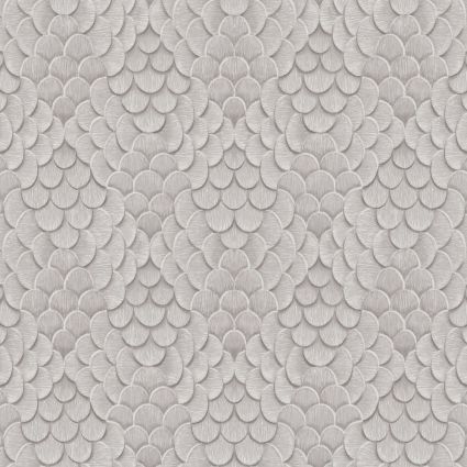 Шпалери Marburg Papis Loveday 35912 геометрія луски темно-бежева
