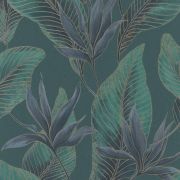 Обои Marburg BLOOM 36366 листья зеленые