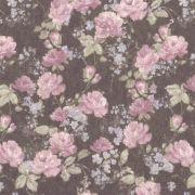 Обои AS Creation Diva OVK  36386-4 розово-голубые цветы 1,06 х 10,05 м