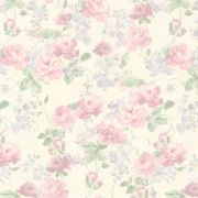 Обои AS Creation Diva OVK  36386-5 розово-синие цветы 1,06 х 10,05 м