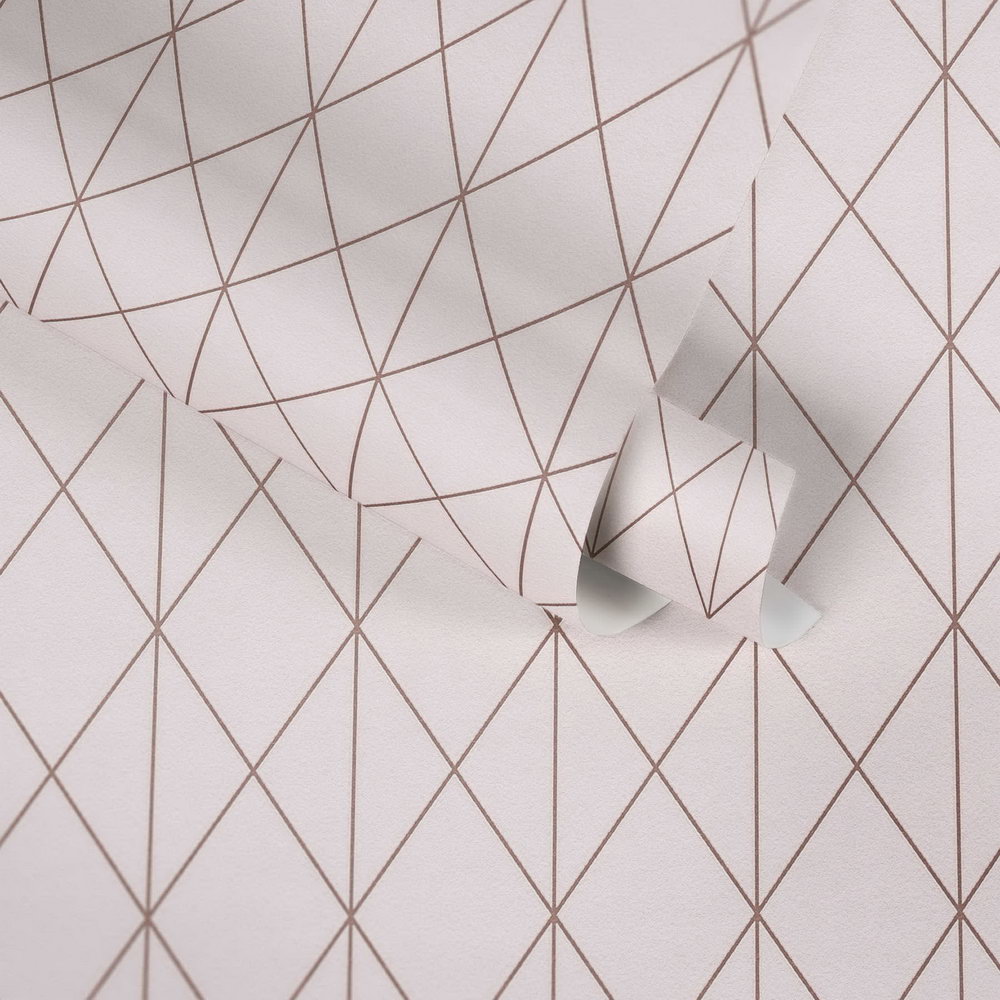 Шпалери AS Creation Designdschunge 36575-3 коричнева геометрія арт-деко 0,53 х 10,05 м