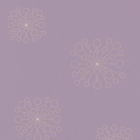 Шпалери AS Creation Trendwall 36784-2 атоми фіолетові