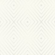 Шпалери AS Creation Trendwall 36785-1 ромби на білому