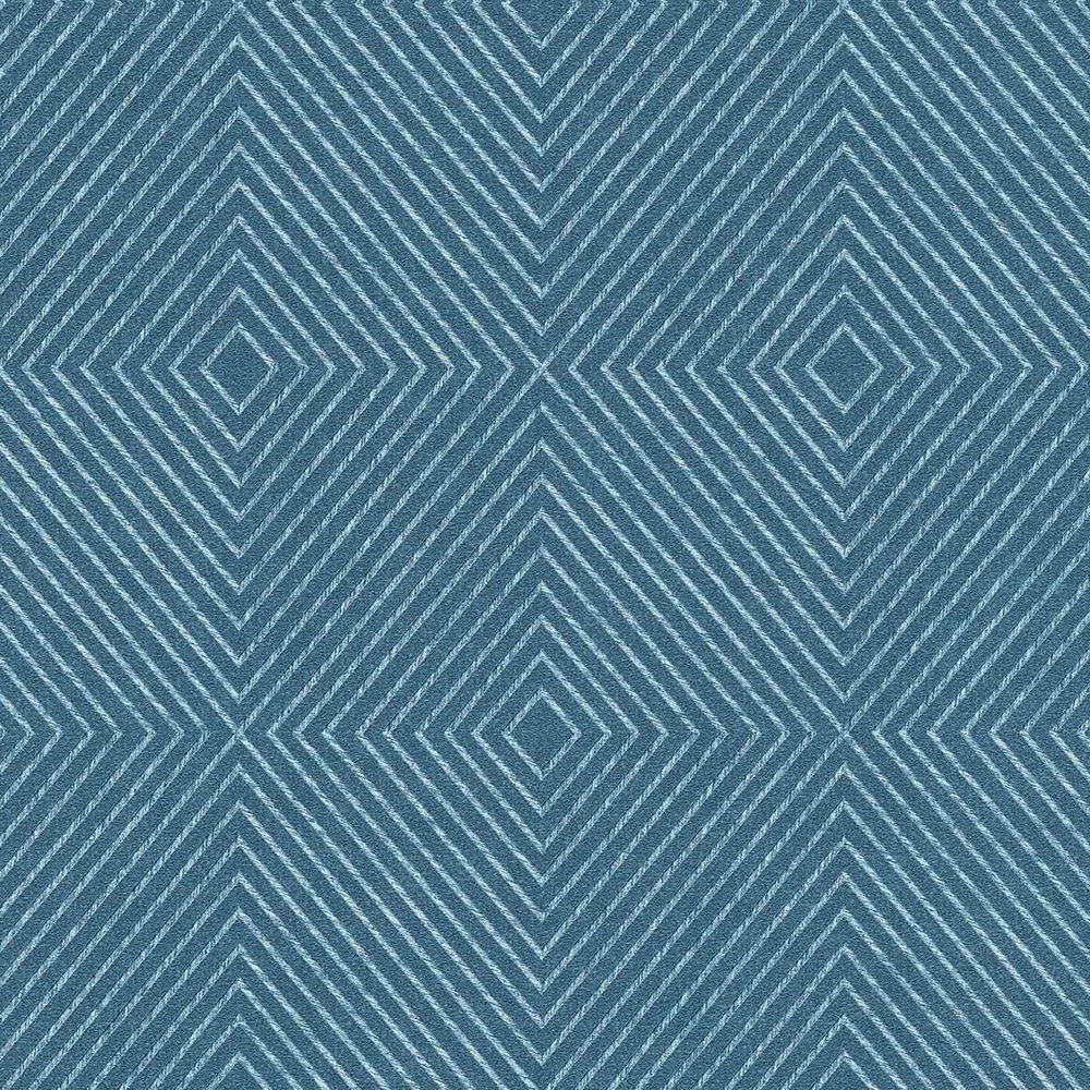 Шпалери AS Creation Metropolitan  36926-4 ромби абстрактні сині 0,53 х 10,05 м