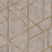 Шпалери AS Creation Metropolitan  36928-3 геометрія на бетоні коричневий 0,53 х 10,05 м