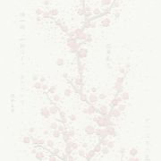 Шпалери AS Creation Asian Fusion 37469-1 квітуча сакура графіка біло-рожева