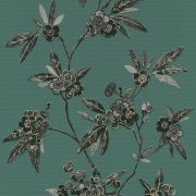 Шпалери AS Creation Asian Fusion 37472-2 квіткові в азіатському стилі зелені