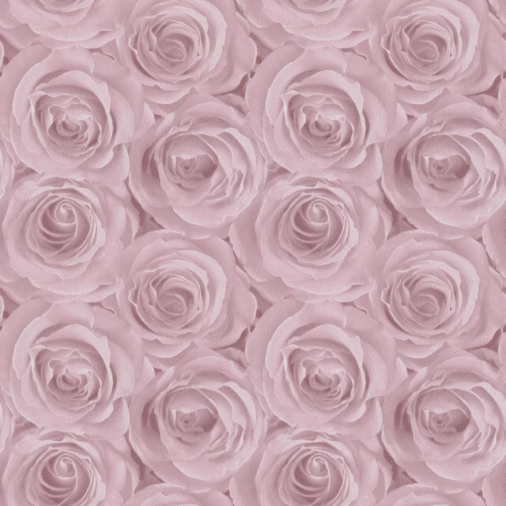 Метровые обои AS Creation Roses 37644-1 розовые розы 3D эффект