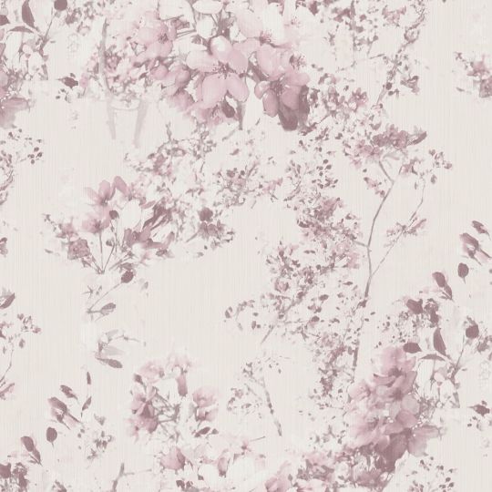 Шпалери AS Creation Attractive 37816-3 квітучі гілки рожево-білі