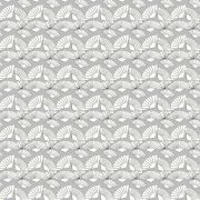 Дизайнерські шпалери AS Creation Karl Lagerfeld 37847-1 віяла біло-сірі