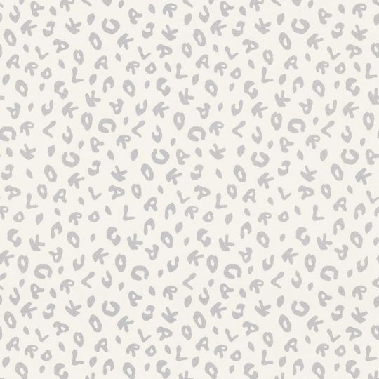 Дизайнерські шпалери AS Creation Karl Lagerfeld 37856-1 К-леопард срібно-білий