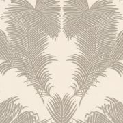 Шпалери AS Creation Trendwall 2 37959-1 бронзове пальмове листя арт декоа на кремовому