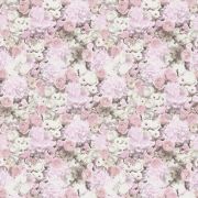 Шпалери AS Creation Trend Textures 38046-1 квіткове полотно 3D рожево-біле