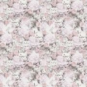Обои AS Creation Trend Textures 38046-2 цветочное полотно 3D розово-серое