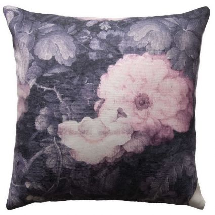 Наволочка на подушку цветы живопись розовые AS Creation Metropolitan 5298-10 45x45 см