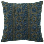 Наволочка на подушку ковер Марракеш сине-желтый AS Creation Metropolitan 2 5352-00 45x45 см
