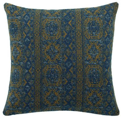 Наволочка на подушку килим Марракеш синьо-жовтий AS Creation Metropolitan 2 5352-00 45x45 см