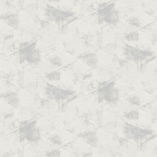 Шпалери Grandeco Phoenix A48501 ромби біла сталь