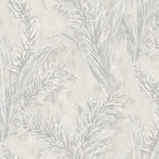 Обои Grandeco JENNY A79605 колосок светло-серый