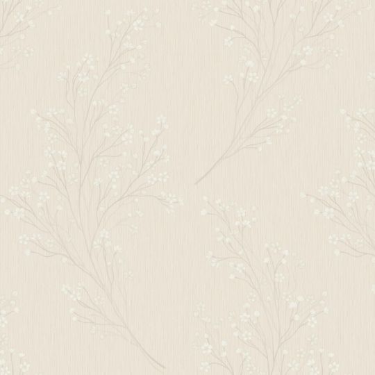 Шпалери Grandeco Anita A81903 гілочка кремова