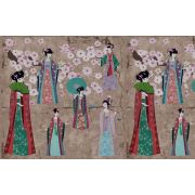 Панно AS Creation Asian Fusion DD110816 прогулка под сакурой 400x270 см