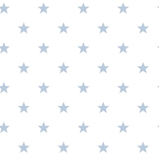 Обои Galerie Deauville 2 G23104 голубые звездочки на белом