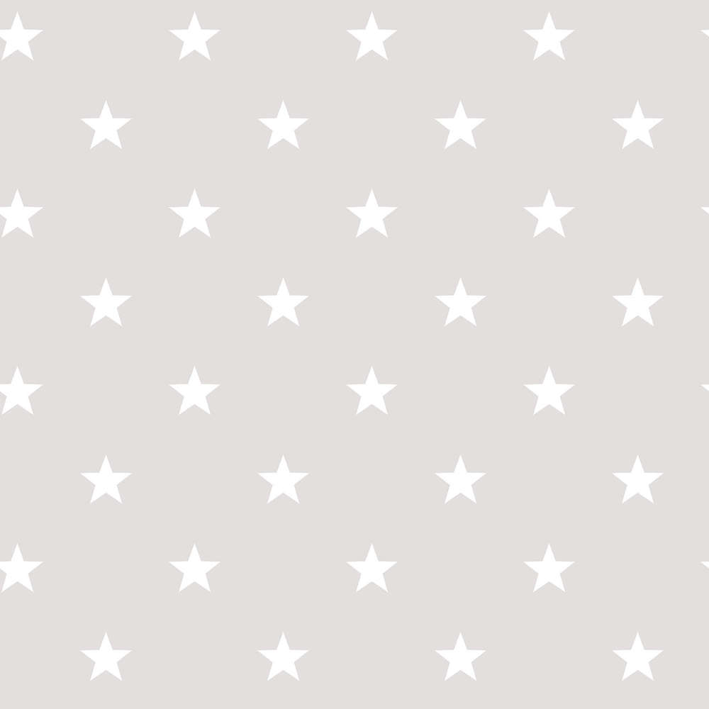 Шпалери Galerie Deauville 2 G23109 білі зірочки на світло-сірому