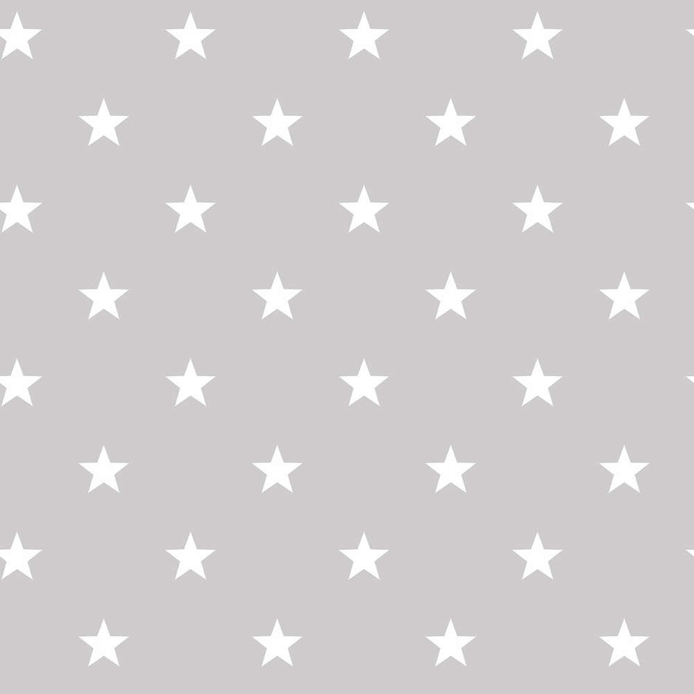Шпалери Galerie Deauville 2 G23351 білі зірочки на сірому тлі