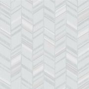Шпалери Galerie Special FX G67717 геометрія в смужку сіро-срібна