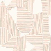 Обои Casadeco Gallery GLRY86124114 абстрактная графика красно-белая