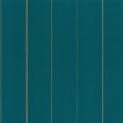 Шпалери Caselio Green Life GNL101726122 в золоту смужку на синьому