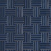 Обои Caselio Mystery MYY101646328 плетенка на синем
