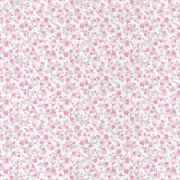 Шпалери Caselio Pretty Lili PRLI69174014 ситчик рожево-сірі