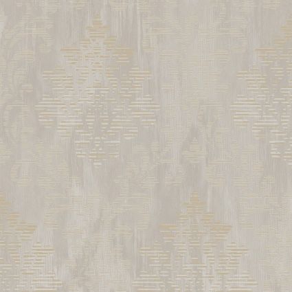 Обои Galerie Metallic FX W78179 классика серо-золотистая