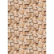 Панно Casadeco Woods WOOD86082548 3D кубики деревянные 200 х 280 см